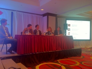 Johnny Russo Panel Discussion at Etail Canada, May 2014, with Staples and Groupe Dynamite 1