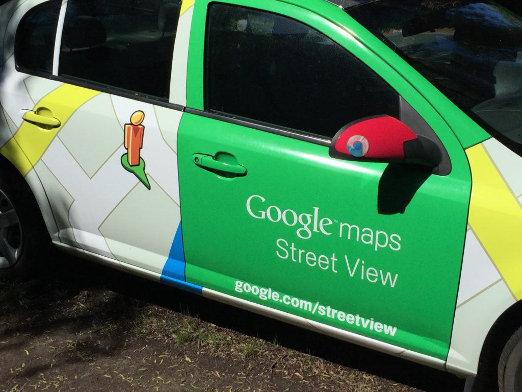 Google Maps Street View cars. Wondering...shouldn't they be working?
