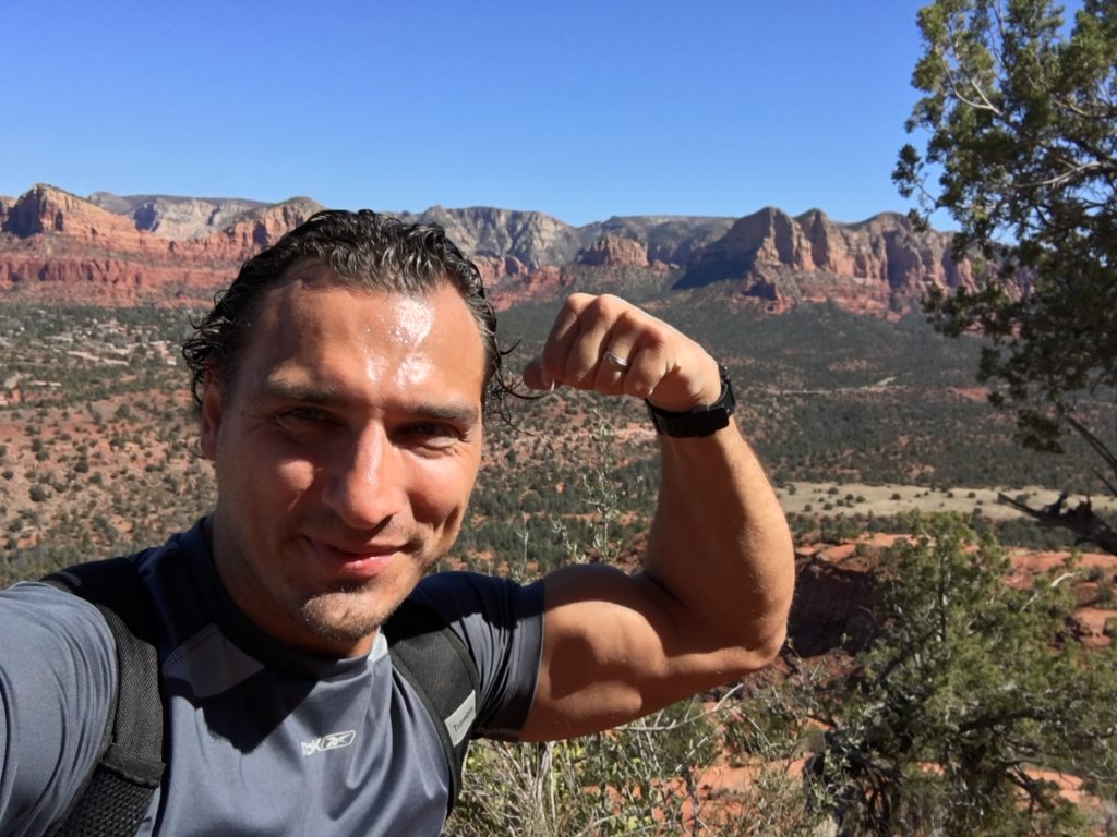 Feeling on top of the World During My Cathedral Rock Hike