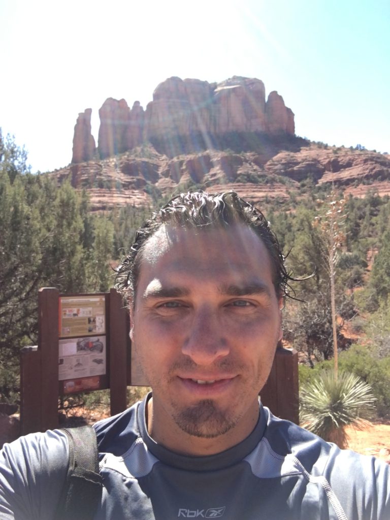 The Inspiring Cathedral Rock Vortex, View From The Bottom